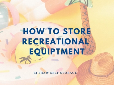 Self Storage for your recreational equipment