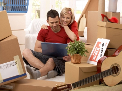 How to unpack and organise into your new home